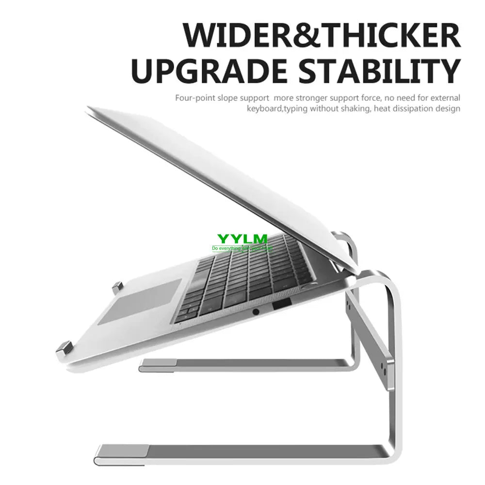 Aluminum Laptop Stand Notebook Riser Holder