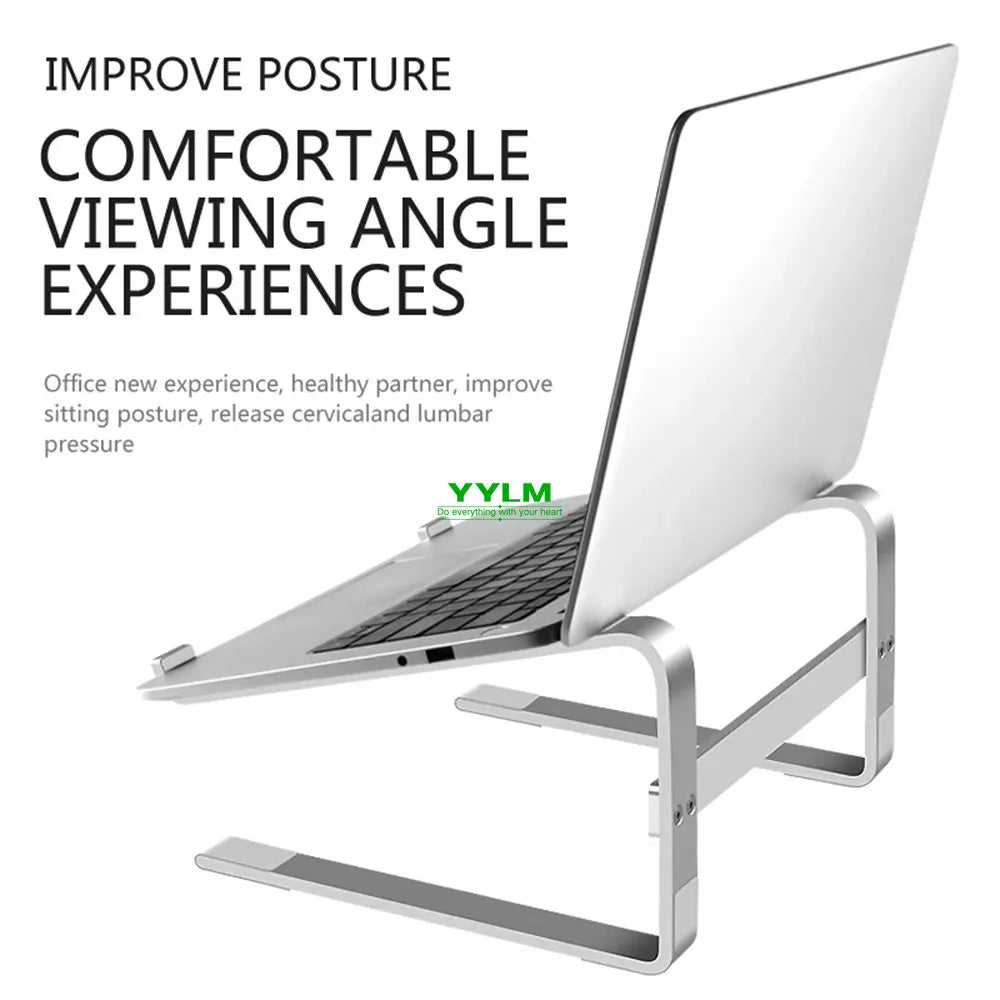 Aluminum Laptop Stand Notebook Riser Holder