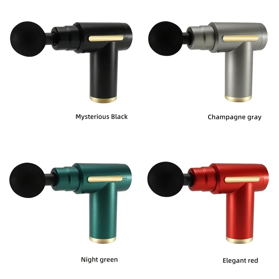 Fascia Gun Massager - Deep Tissue Therapy, High-Torque Motor, Portable & Elegant - Rapid Soreness Relief for Body